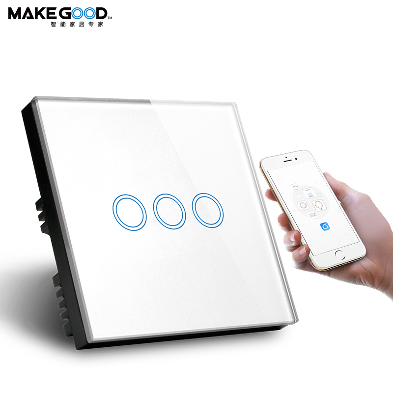 Tuya 3 Gang Smart WiFi Wall Switch featured
