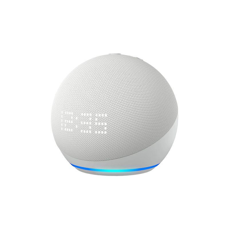 Amazon Echo Dot 5th Gen Speaker – With Clock