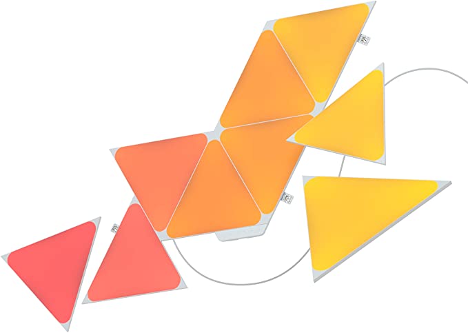 Nanoleaf Triangle Shape Light Panels – Smarter Kit (9 PCs)